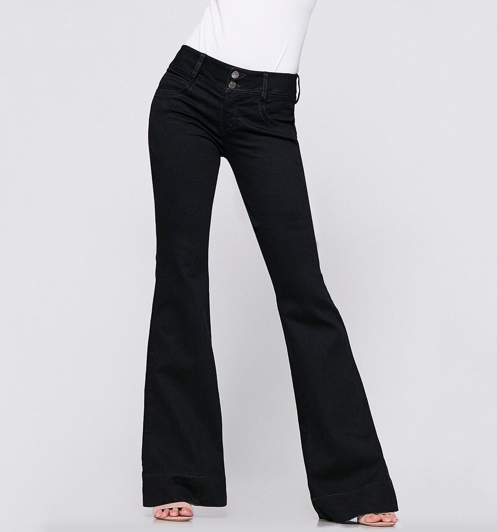 pantalon bota campana